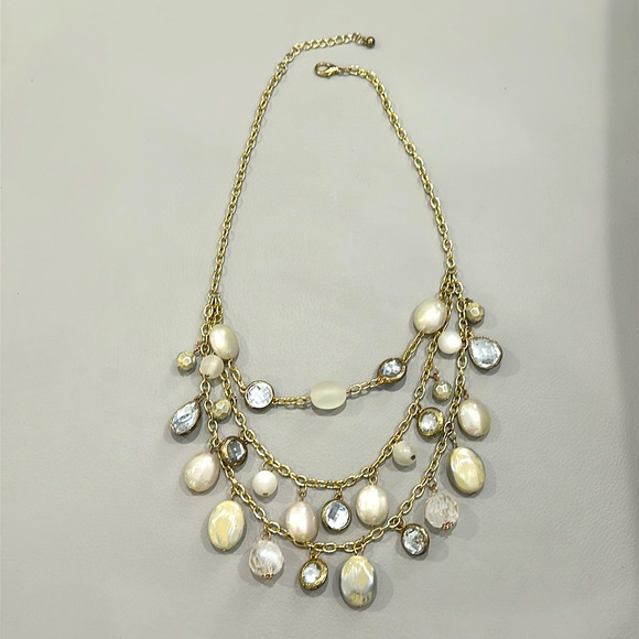 Embellished layer necklace - Picture 1 of 6
